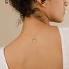 Fashion Temperament Short Horn Accessories Women's Versatile, Minimalist Personality Crescent Moon Pendant Necklace