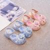 Girls' Stylish Princess Sandals, Summer New Collection, Fashionable Little Girl Crystal Shoes, Soft-soled Baby Shoes