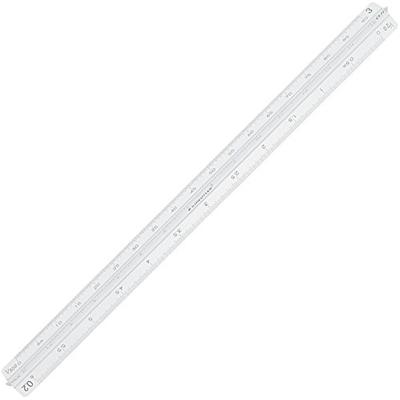 Staedtler Ruler Triangle Scale Aluminum Construction 987 30-13