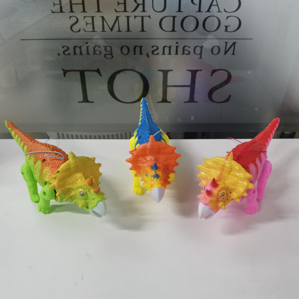 Elektronischer Dinosaurier mit Licht und Ton, elektrischer Lauf, Licht, Stimmleine, Dinosaurier für Kinder, Spielzeug