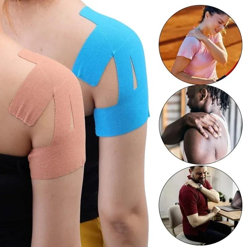 1/10PCS Shoulder Knee Tapes Waterproof Breathable Sport Tape Pain Relief Elastic Kinesiology Tape Elastic Elastoplast for Sports
