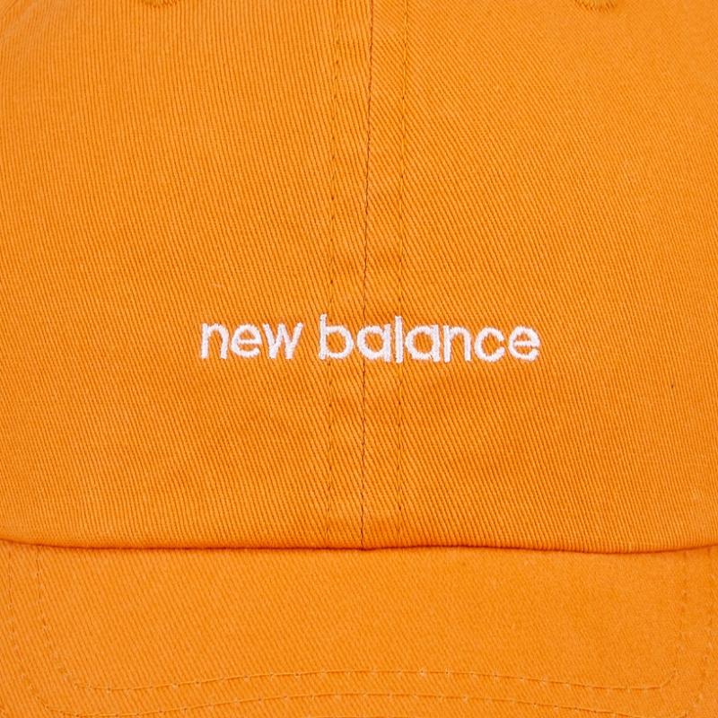 New Balance C 64 Buchstabenlogo Kappe Orange