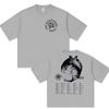 Vintage Crew Neck Loose Hip Hop Gothic Fashion T-Shirt, Zayn Malik KONNAKOL 2026 New Album Graphic Print Top T-shirt