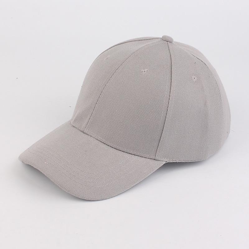 New Spring Summer Baseball Caps Solid Color Women Ponytail Snapback Men Hip Hop Visor Caps Outdoor Fashion Sport Hats Casual Cap