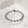 8mm Bold Surgical Steel Ball Chain Bracelet (C2501AC1238_SV)