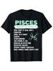 Pisces Zodiac Traits February 19 March 20 T-shirt
