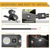 UTV LED Dome Light 12V With Switch, Rfroad Lighting Universal Roll Bar Mount LED White Lights Interior Dome Light For UTV ATV Polaris RZR Can Am Car
