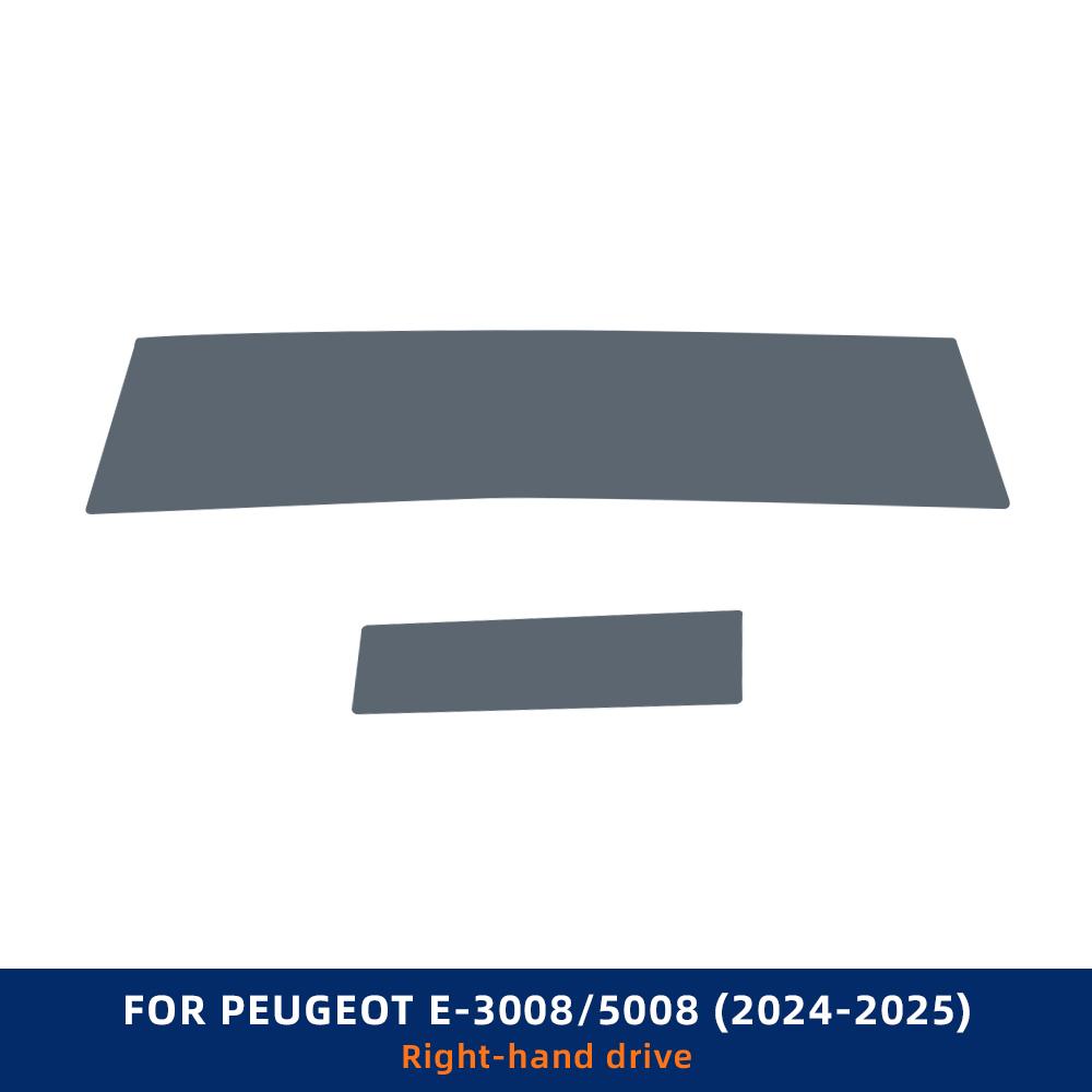 21 inch for Peugeot E-5008 E-3008 2024 2025 TPU Screen Protector Car LCD GPS Navigation Dashboard E-5008 2025 Accessories