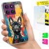Etui Do Motorola Edge 60 Pro Obudowa Foto Case Plecki Piesek + Szkło 9H