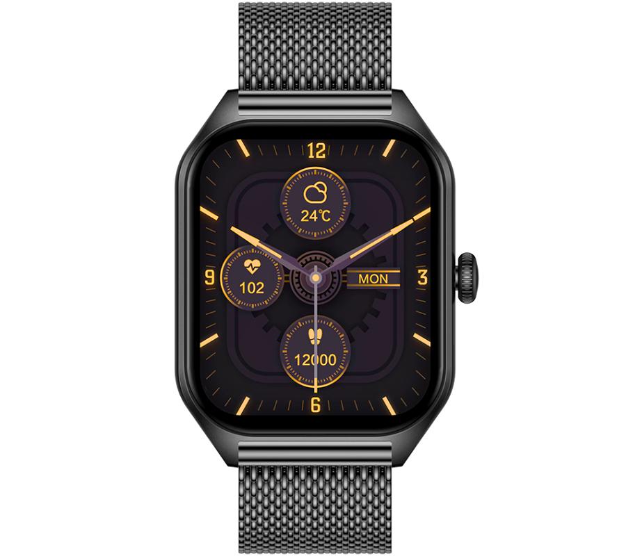 Smartwatch Rubicon Rncf03 Czarna Bransoleta
