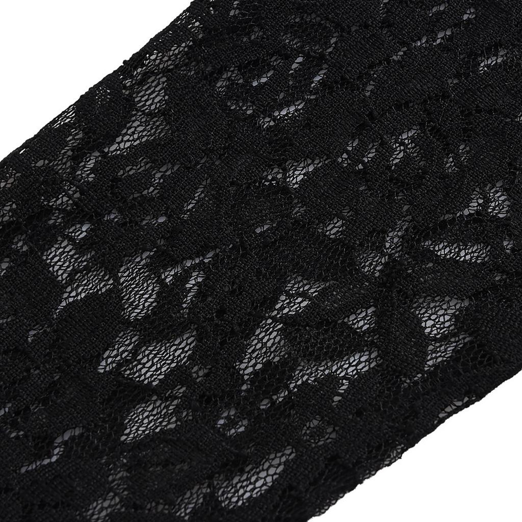 Women's Fashion New Design Lace Splicing Hot Stamping Diamond Slim Slim Mesh Long Sleeve Tops