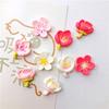 Cherry Blossom Shaped Cute Decorative Note Holder Message Sticker Fridge Magnets Board Stickers