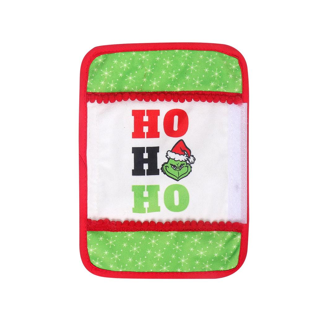 Handle Set Refrigerator Microwave Handle Protective Cover, Christmas Indoor