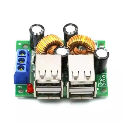 USB Power Converters Power Boards 9-36V Input To 5V 3A With LED Indicators For Charging Multiple Devices Simultaneously