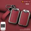 Skórzany Etui na Kluczyk Samochodowy ze Stopu Cynku 5/6 Przycisków Do Volvo Xc60 V60 S60 S80 Xc70 V40 Etui na Kluczyk Etui na Brelok do Kluczy Samochodowych