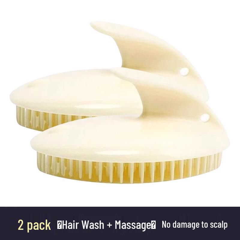 

** Набор шампунь-массажер для кожи головы для новичков - 3-компонентная меридианная расческа **