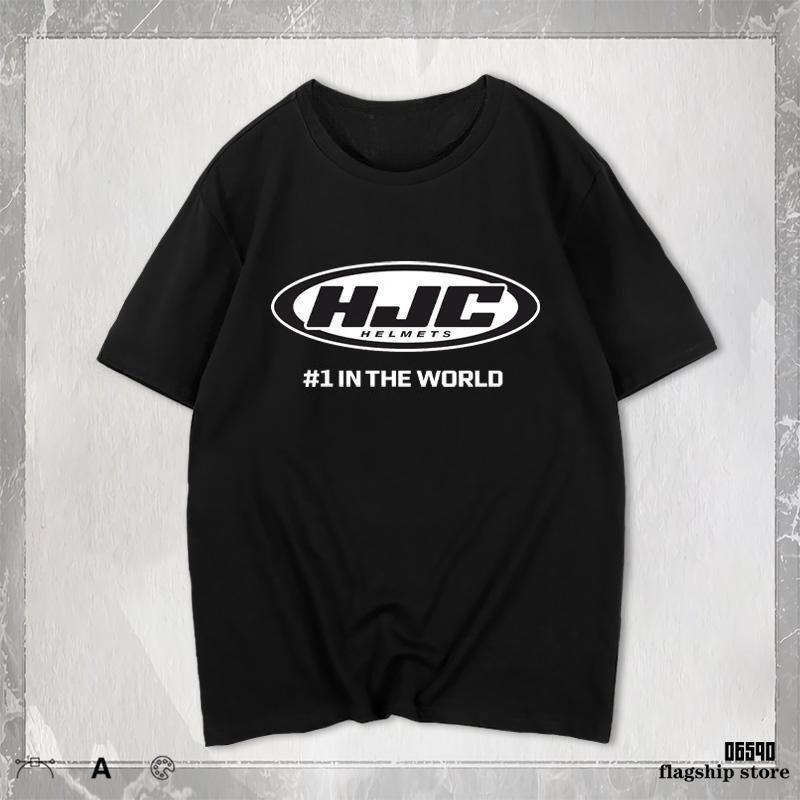 Tshirt Mens Ins Trendy Versatile HJC Light RPHA11 Helmet Motorcycle Riding Short Sleeve TShirt Mens S