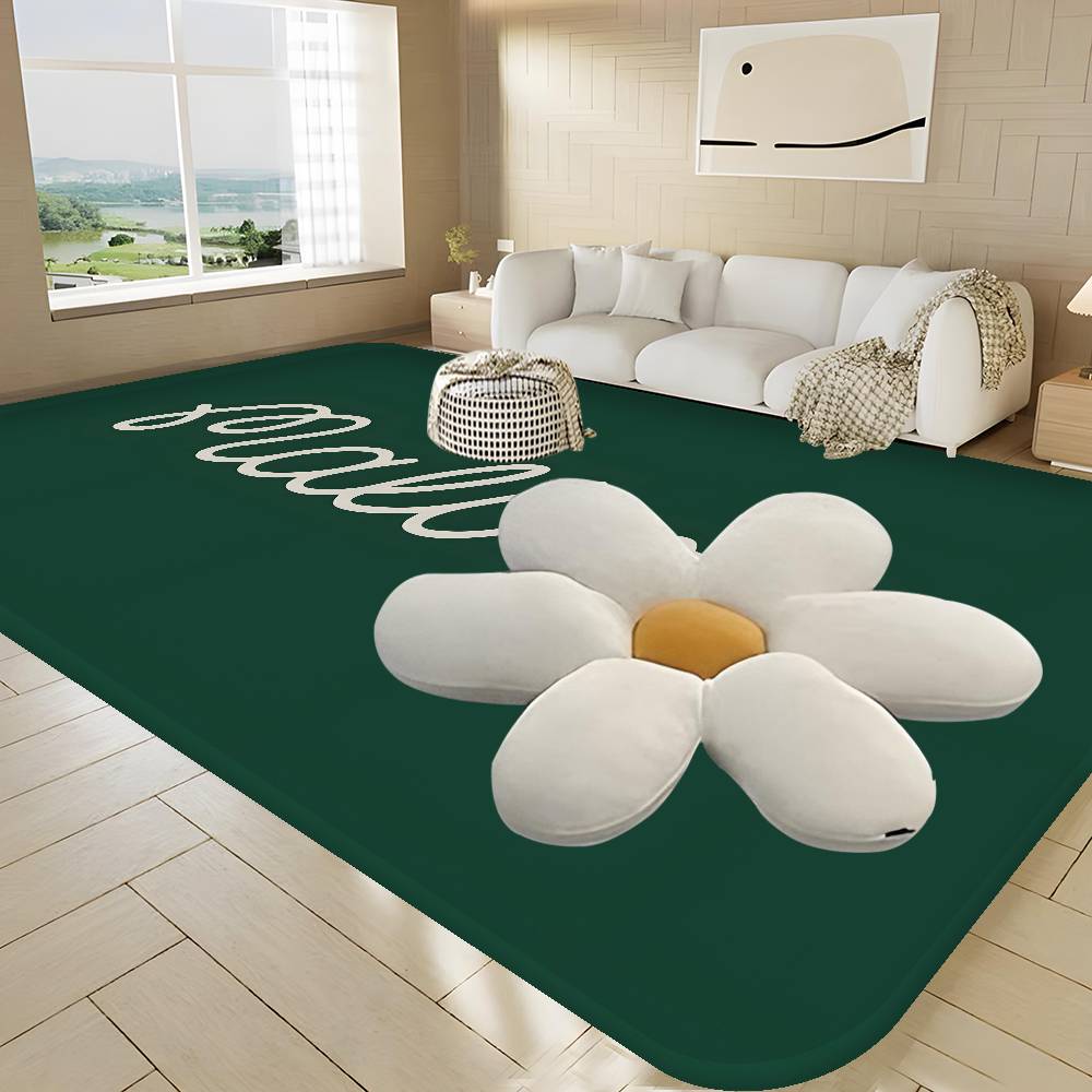 Fashion M-Malbon G-Golf Floor Mat INS Style Soft Bedroom Floor House Laundry Room Mat Anti-skid Household Carpets