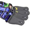 Adjustable Guitar Strap Shoulder Strap Lightning Pattern for Acoustic Electric Guitar Bass Guitar Strap Guitar Accessories