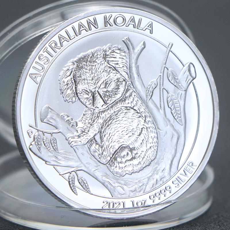 Australian Craft Gifts Koala & Kangaroo Commemorative Coins & Medals