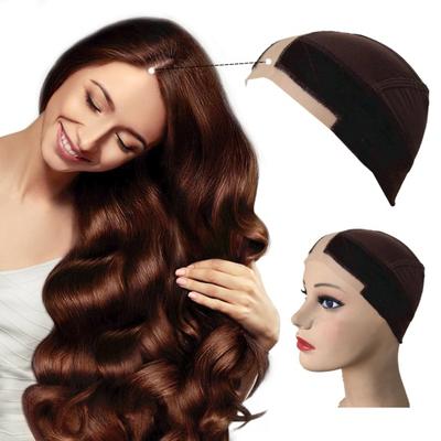 Banda de agarre 2 en 1, gorro de peluca antideslizante, gorro de peluca elástico alto para mujer, cómodo de llevar, diadema de peluca transpirable