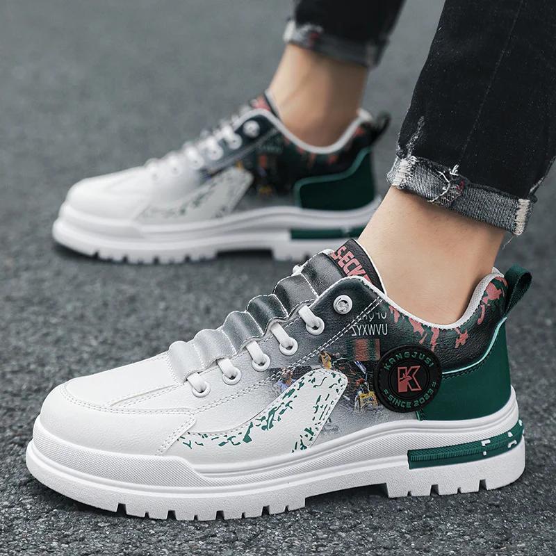 

Men High-top Sports Shoes Original Design Brand Men Shoes Outdoor Platform Running Sneakers Male Luxury Shoe Zapatos Para Hombre 39 чорний