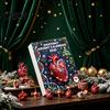 Kreativní vědecká dekorace 2026 Anatomický adventní kalendář, 24denní sada ozdob na tělesné orgány, Realistické lidské anatomické dekorace k zavěšení na Vánoce