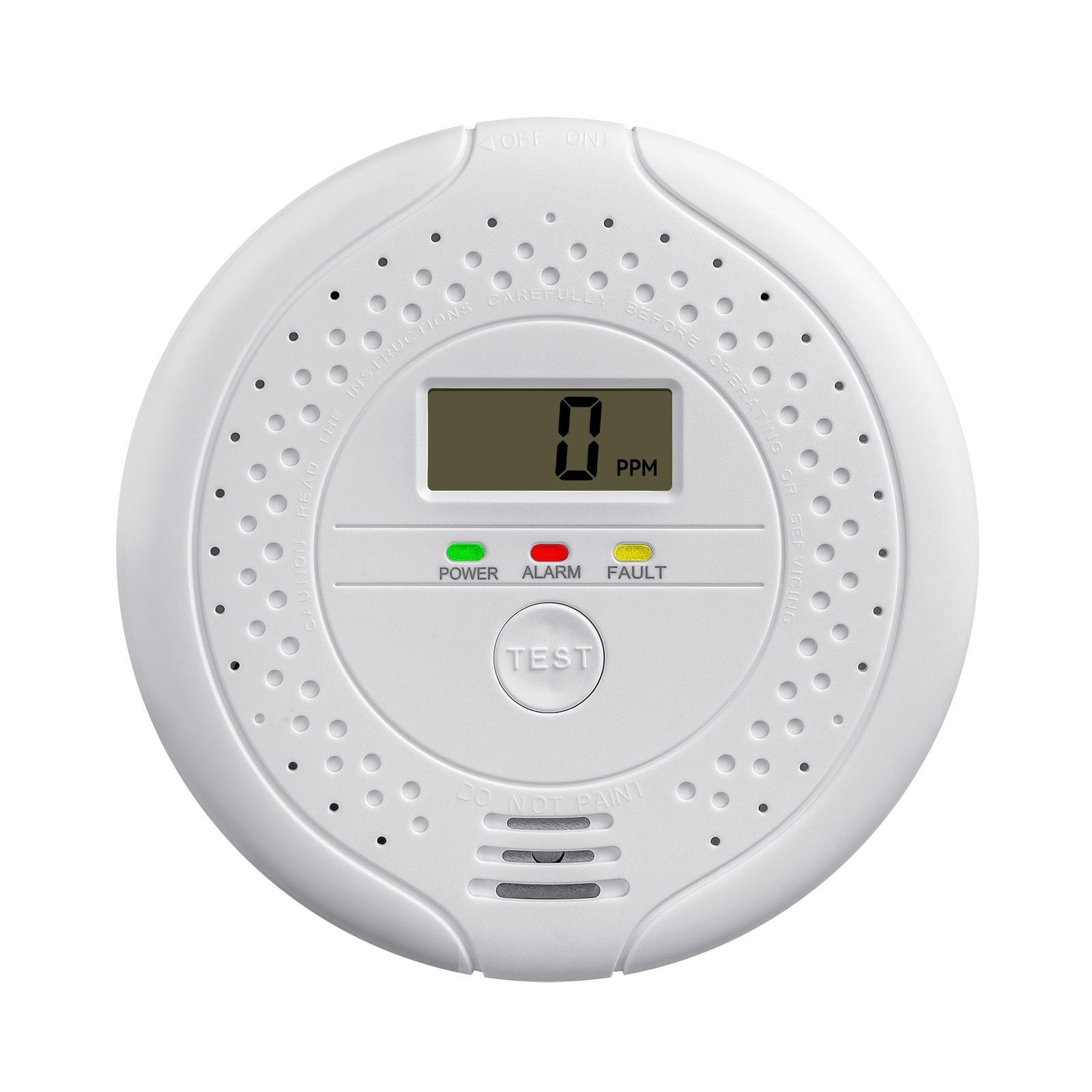 

Intelligent CO Detectors with Last Alerts History Accurate Carbon Monoxide Detectors Upgrades for Comprehensive Home Protections 1
