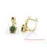 Stunning 4 Carat Gold Moissanite Earrings for Women Luxury Gift Box Passes Diamond Tester Real 925 Silver Dangle Earrings