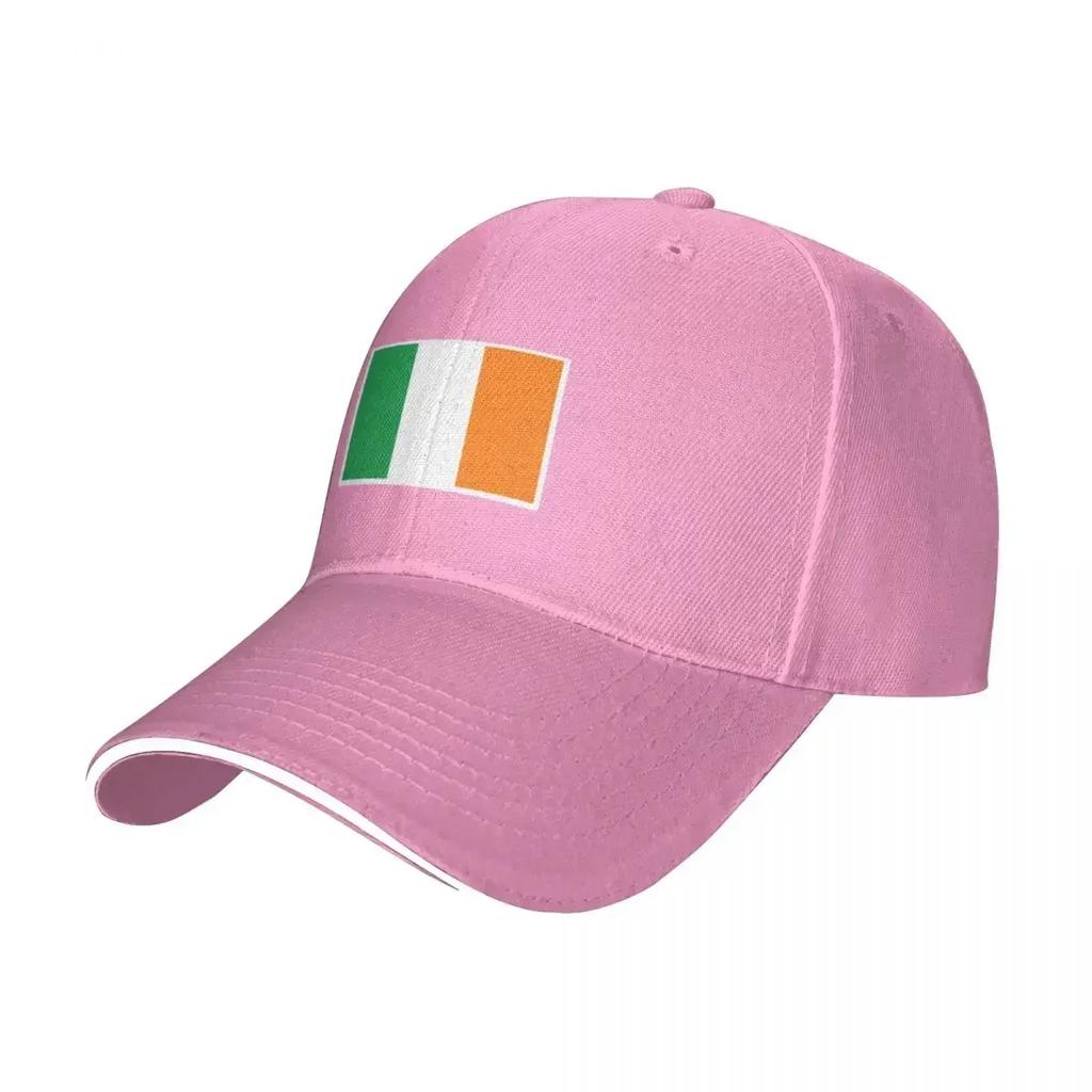 Flag Of Ireland Irish Flag Hiking Baseball Caps For Womens High-end Unisex Beach Sunscreen Hats Hip Hop Trucker Cap