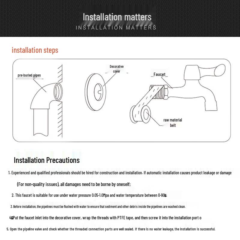 Altmodisches Messing Einhand-Kaltwasserhahn
