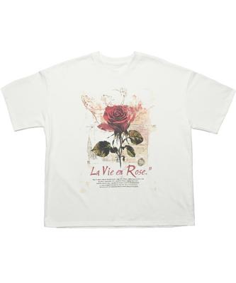 THE GREATEST La Vie En Rose T-Shirt White