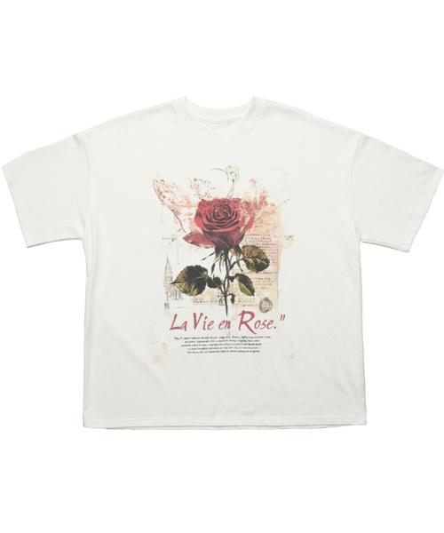 Лучшая футболка La Vie En Rose Белая Free