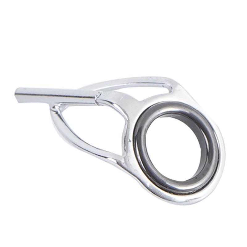 Large Ceramic Tip Guide Ring for Fishing Rods - 304 Stainless Steel Enhanced Eye for Rod Modification
