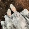 Sheepskin Version! 3cm Inner Height Increase Bag Head Half Drag Women's Summer Thick Heel Weaving Hollow Mary Jane Cool Slippers Women's Outer Wear