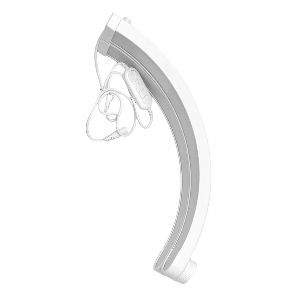 Nail Desk Lamp for Nail Tech Half Moon with Phone Holder Desktop Foldable Beauty Light 28W   Color Brightness Professional for Salon S White