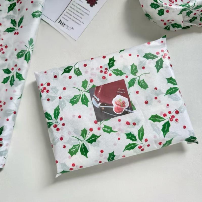 10 Stück Festival Bastelverpackungspapier für Weihnachten Weihnachtspapier Geschenkpapier Geburtstagsgeschenkpapier