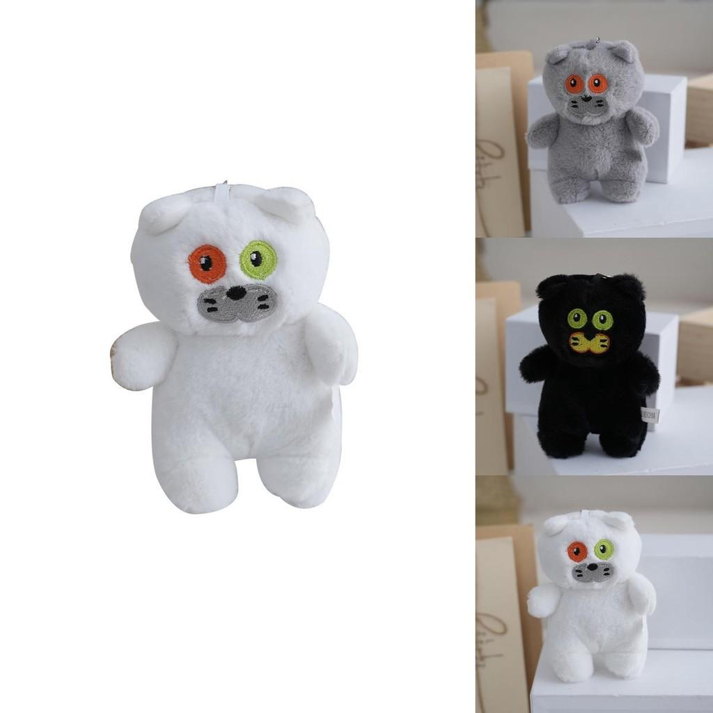 Entzückende Plüschkatzenpuppe Weiche PP-Baumwolle Stofftier Niedliches Geschenk Kissen
