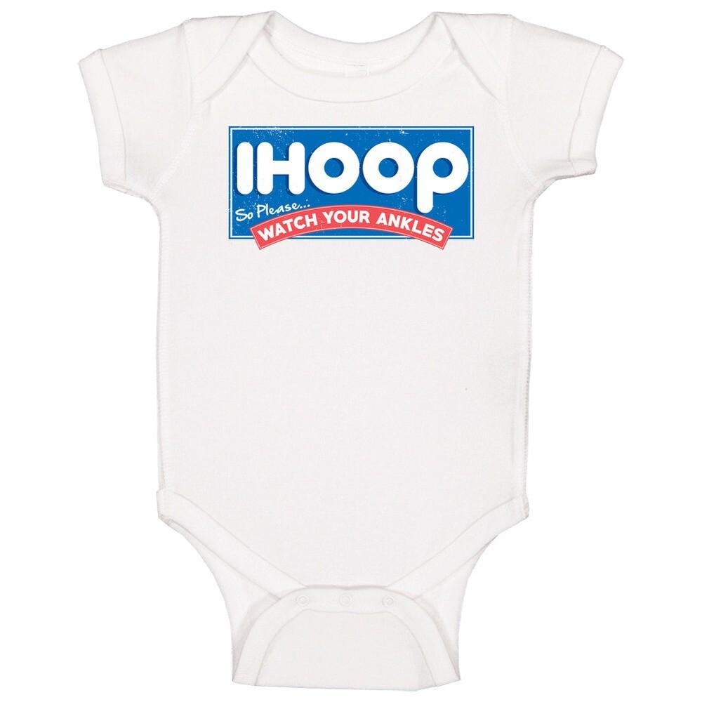 

Ihoop So Please Watch Your Ankles Funny Basketball Worn Look Baby One Piece L