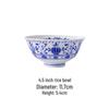 Jingdezhen Blue & White Ceramic Dinnerware Set: Plates, Bowls, Dishes, Spoons - Perfect for Housewarming Gift