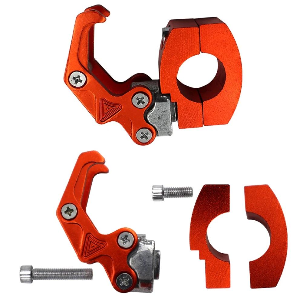 Motorcycle Handlebar Storage Hook Scooter Luggage Bag Hanger Helmet Claw Hook Storage Bag Holder Aluminum Alloy Easy To Install
