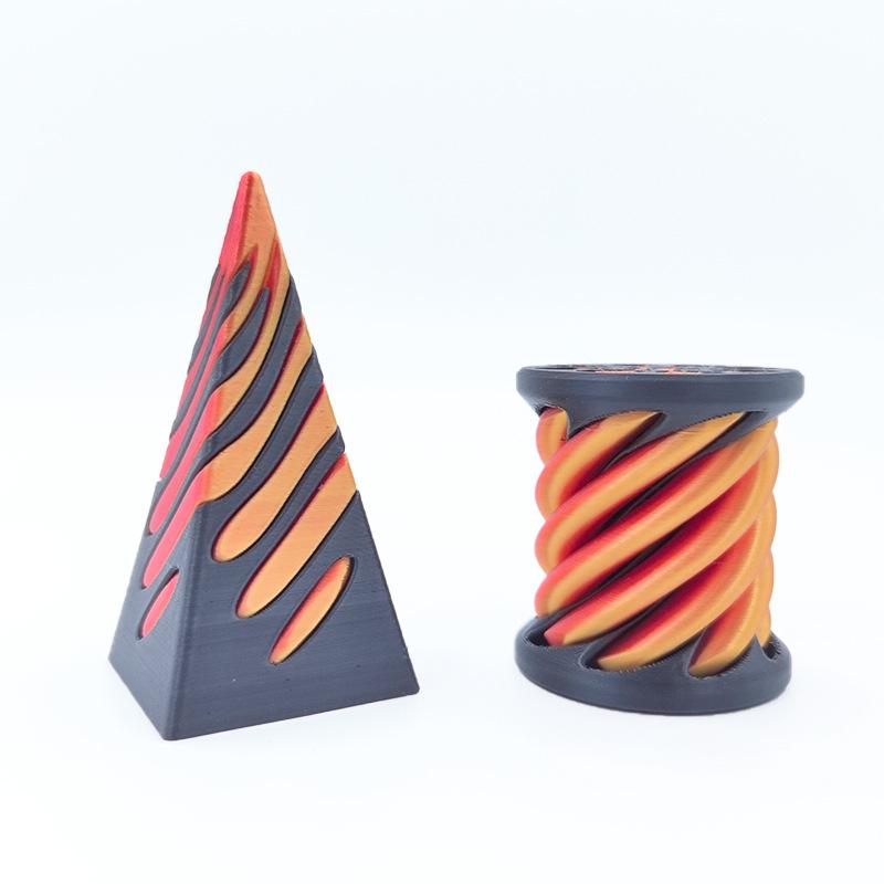 Popular Decompression Toy Tuituile 3D Printing Trendy Decompression Artifact Spiral Three-dimensional Children's Educational Toy
