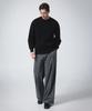 PAVOE Dalbon Wool Blend Round Knit_Black