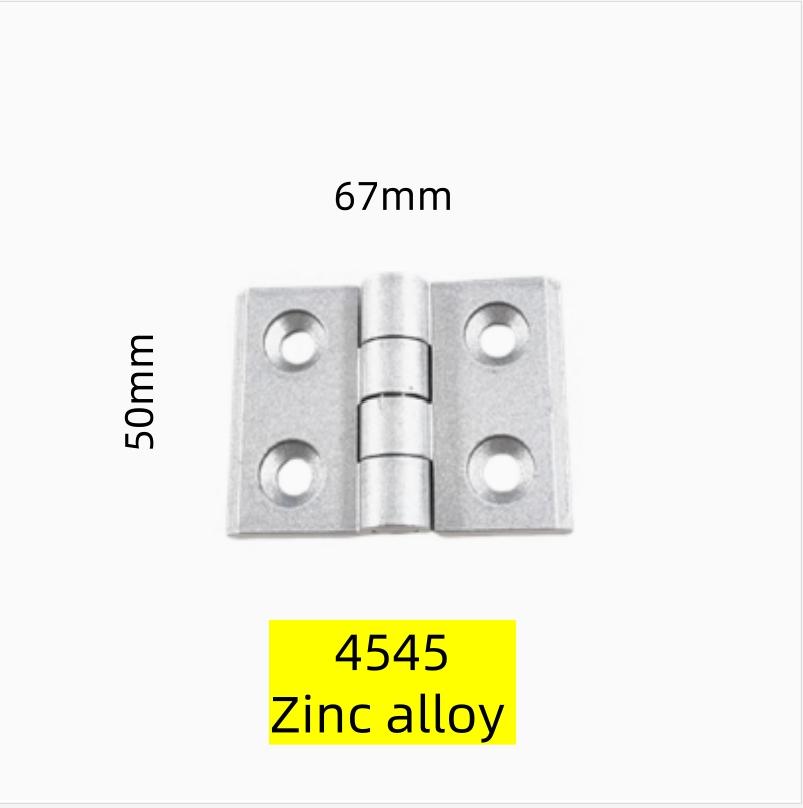2020 3030 3040 4040 2525 4545 Metal Hinge Zinc Alloy Hinge Finished Aluminum Hinge Door Hinge  Connector Black Or Sliver Color
