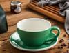 Amateurs d'œufs Loveramics 300 ml Tasses Professionnelles Guirlande Tasses à Café Latte et Ensembles Soucoupes Base Lait Huile Thé Petit-Déjeuner Boissons Maison