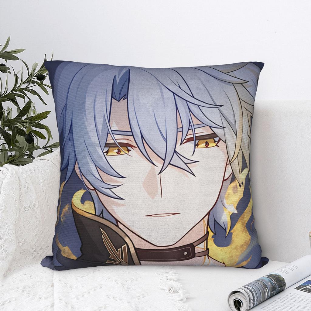 Honkai Star Rail Pillow Case  Vintage Pillow Cover Soft Pillowcases For Sofa Home Decor