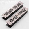 2Pcs Furniture Cabinet Ventilation Decorative Cover Double Layer Air Vent Ventilation Grille Wardrobes Fitting Enduring