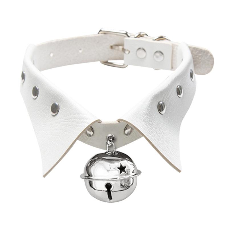 

Новый воротник для косплея, персонализированный воротник в стиле панк, ожерелье-колокольчик, универсальное колье