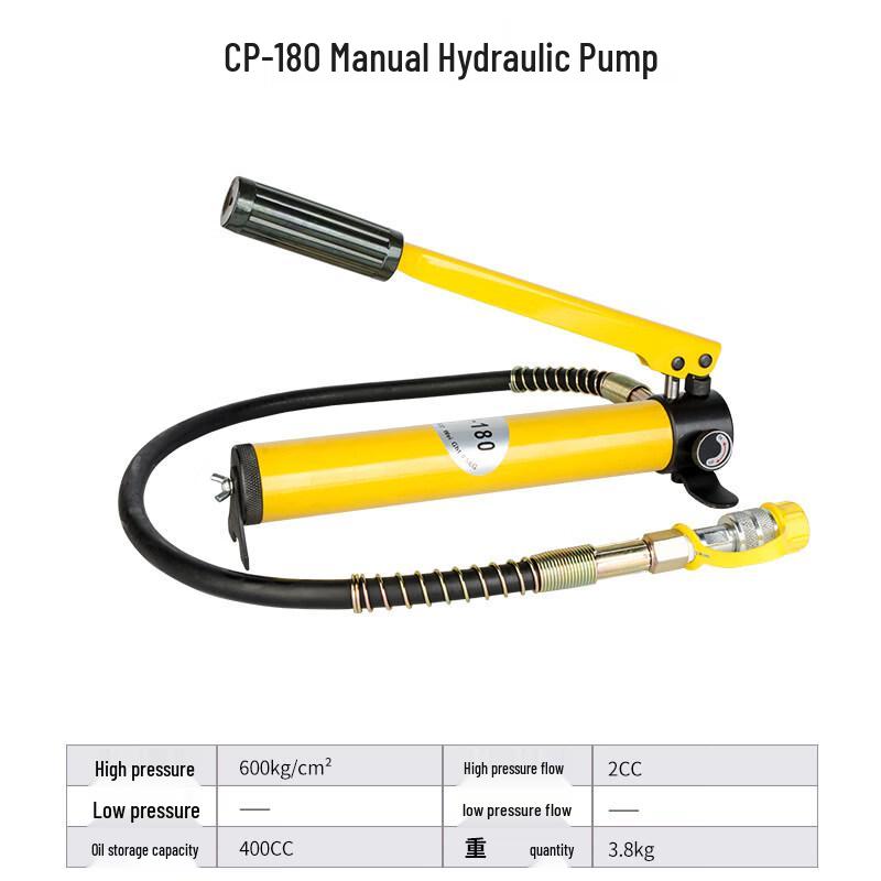 Yunduo CP-180 Ultra High Pressure Hydraulic Hand Pump