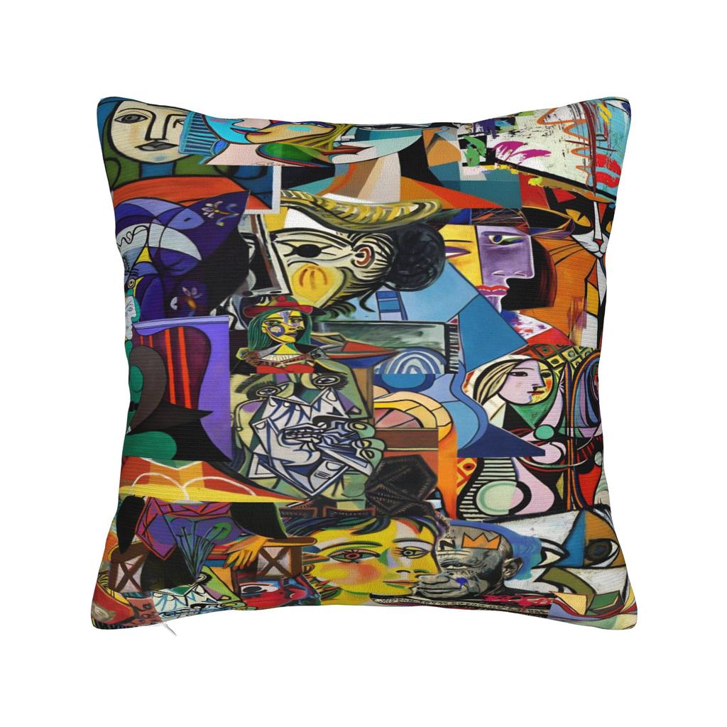 Pablo Picasso Art Pillow Cover Spanish Artist  Vintage Pillow Case For Sofa Couch Bed Living Room Soft Pillowcases Gift